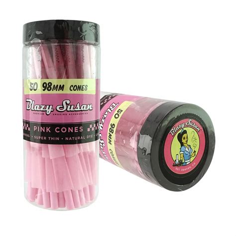 Blazy susans - May 31, 2019 · Frequently bought together. This item: Blazy Susan - Kingsize Slim Pink Rolling Papers - 50 Leaves Per Pack. $395 ($0.40/Pack) +. Purple King Size Papers. $420 ($4.20/Count) +. Raw Rolling Papers Unbleached Filter Tips 10 Pack = 500 Tips. $597 ($0.01/Count) 